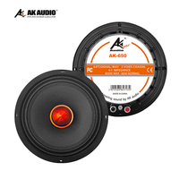 Haut-parleur audio de voiture AK-650 6.5 "gamme complète-Haut-parleur de milieu de gamme professionnel pour son Hi-Fi