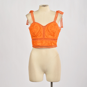 Top sin mangas de algodón para mujer a precio competitivo Top de algodón sin mangas recién llegado - Product Image 1