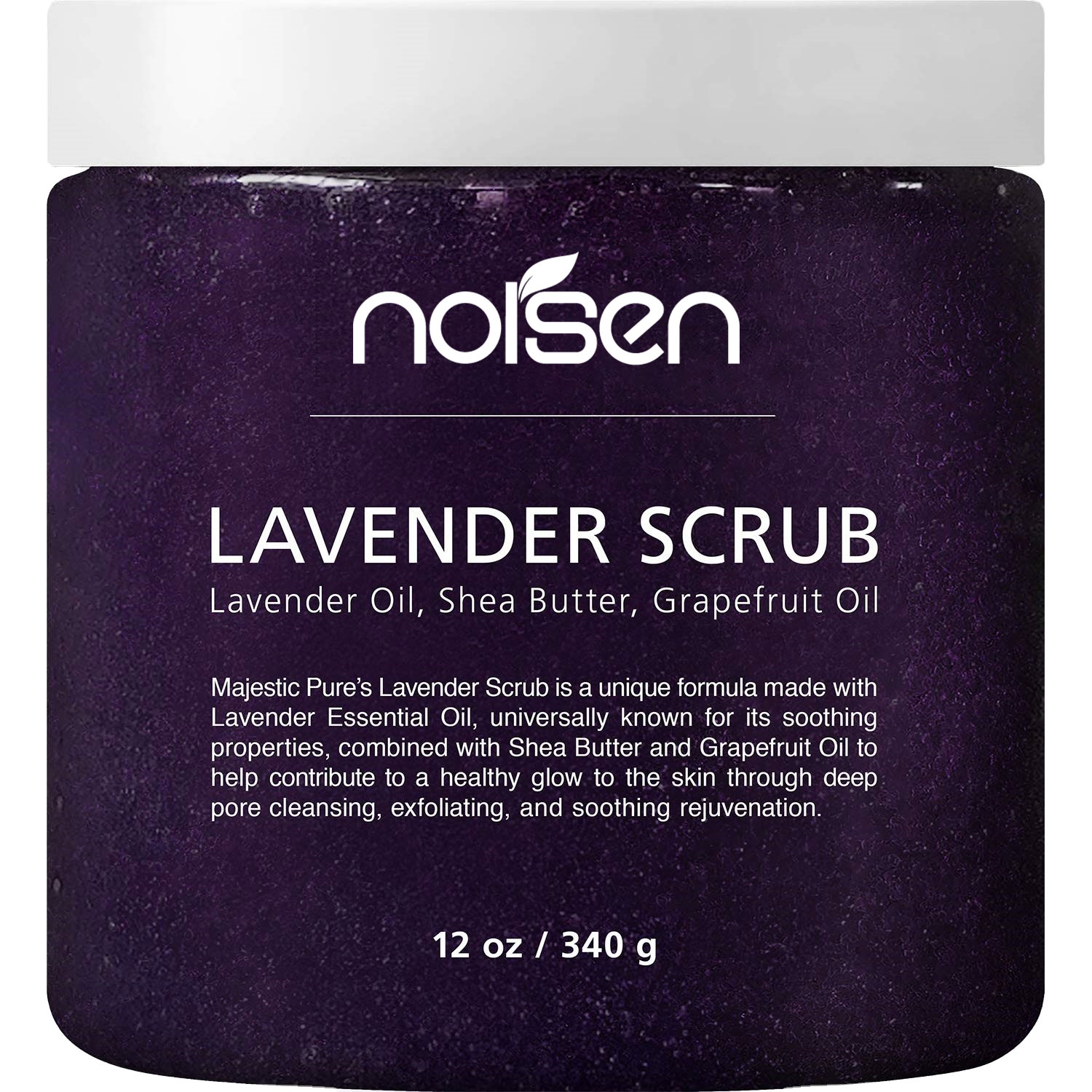 Private Label Natural organic Exfoliating Dead Sea Salt Nourishing Lavender body scrub whitening bath wash wholesale