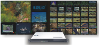 Serveur multi-vue pour diffusion en direct IPTV 60SD/30HD ou 80SD/40HD, moniteur vidéo et audio MPEG2/H.264/AVS pour DVB-C et IPTV