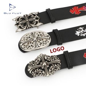 <span class=keywords><strong>Cintura</strong></span> Y2K per Uomo e <span class=keywords><strong>Donna</strong></span>, Stile Retrò alla Moda per Jeans, Fibbia Personalizzata, Design Classico a Croce e Stella, <span class=keywords><strong>Cintura</strong></span> in <span class=keywords><strong>Pelle</strong></span> Hip-Hop Personalizzabile - Product Image 2
