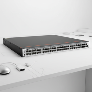 Nouveau Commutateur Réseau Gigabit Ethernet d'Entreprise S5735-S48T4XE-C-V2 de Haute Qualité, Commutateurs Réseau Uplink 10G 48 Ports SFP+ - Product Image 1