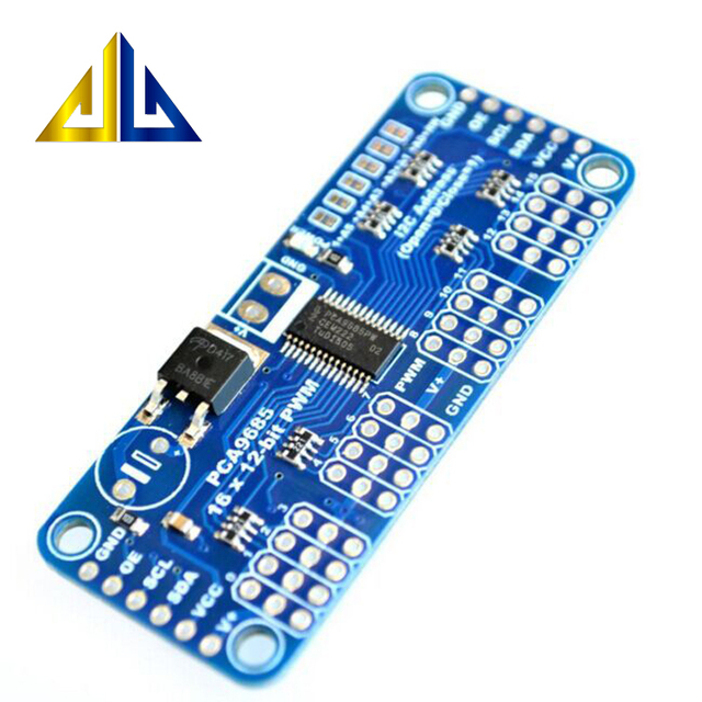 16-channel PWM Servo Driver Board 16-Channel 12-bit PWM/Servo Driver I2C Module
