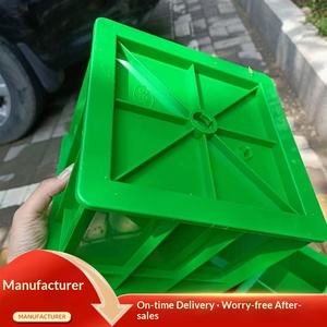 Plastik Beton Tebal untuk Cetakan Fleksibel 150*150*550 Akurasi Tinggi untuk Cetakan Blok Persegi Dari Grosir Hebei - Product Image 2