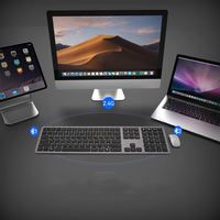 Clavier personnalisé multi-langues pleine taille, clavier allemand, clavier suédois, clavier russe, clavier Bluetooth, clavier arabe pour PC