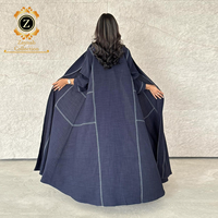 Zaynab Kimono Eid Jalabiya Abayas Vente en Gros Dubaï Vêtements Islamiques Caftan Personnalisé Abaya Abaya Femmes Robe Musulmane Kimono Jalabiya