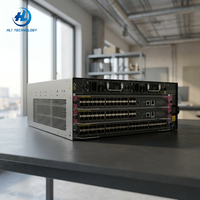 Chasis de Switch de Enrutamiento Modular Multiservicio S7506E con 6 Ranuras de Servicio, Switch de Red Agregada de Capa 3 Administrado de Alta Densidad