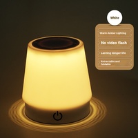 Lampe de bureau LED rechargeable à double usage, lampe de chevet pour étudiants, lampe de lecture pour dortoir, protection des yeux, lampe de table