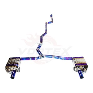 ท่อไอเสีย Vortex Titanium Valvetronic สำหรับ Mercedes E200 E300 W213 ปี 2017-2023 สีฟ้าไหม้ - Product Image 1