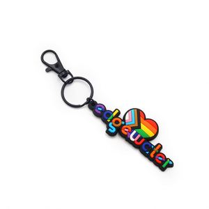 พวงกุญแจยางพีวีซีแบบนิ่ม พิมพ์โลโก้ตามสั่ง ตัดแบบไดคัท 2 มิติ 3 มิติ ผลิตปี 2025 - Product Image 2
