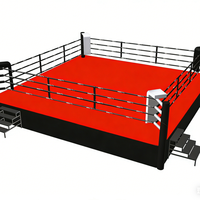 Vente flash : toile de ring de lutte 20 pieds x 20 pieds (7,8 m x 7,8 m) pour l'entraînement de boxe