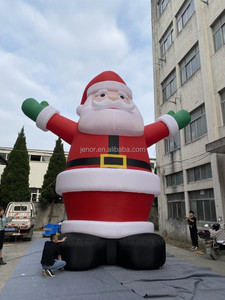 Père Noël <span class=keywords><strong>gonflable</strong></span> géant et durable pour la décoration extérieure de Noël - Product Image 3