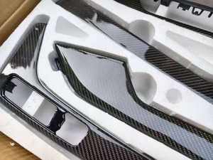 批发价LHD 7 pcs碳纤维用于阿尔坎塔拉内饰3 4系列<span class=keywords><strong>M</strong></span> F30 F31 F34 F82的新状态性能 - Product Image 2