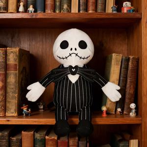 Divertente e Creativo Peluche Super Morbido in Rete di Halloween, Bambola Cartoon <span class=keywords><strong>Jack</strong></span> <span class=keywords><strong>Skellington</strong></span>, Lisa Pumpkin, Giocattolo Natalizio Bianco ODM Antistress - Product Image 5