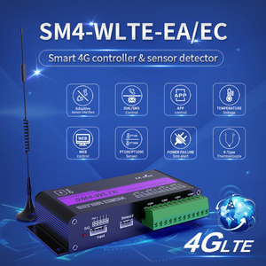 SM4-WLTE 4G 10A 4CH LTE relay điều khiển <span class=keywords><strong>GSM</strong></span> từ xa thông minh Power switch SMS nhiệt độ độ ẩm kiểm soát cửa nhà để xe DOOR Opener - Product Image 1