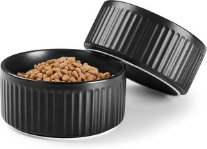 Bols pour chiens en céramique écologiques de <span class=keywords><strong>6</strong></span> pouces avec motif uni et design imperméable pour chats - Bol pour nourriture et eau - Product Image 4