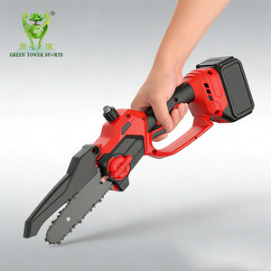 Lithium Chainsaw 8 Inch Cordless Brushless Electric Chainsaw HandHeld <strong>Chain</strong> Saw for Tree Trimming Wood Cutting Garden Pruning - Product Image 2