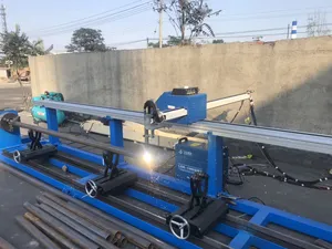 Tubos CNC Máquina De Corte Com Placa de Metal Cortador de Plasma portátil