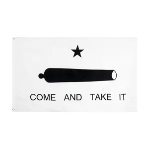 Wholesale 100% Polyester Stock 3 × 5 Ft M4 Assault Rifle Come And Take It Flag