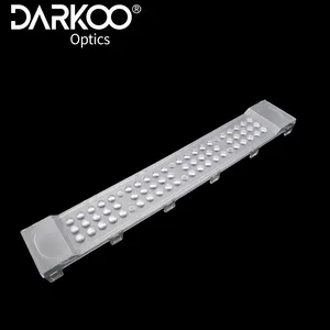 Darkoo عدسات طبية مصنع Led وحدة عدسة 2835 3030 Led 60 درجة عالية الجودة المصابيح عدسة لمصباح الشارع البصرية