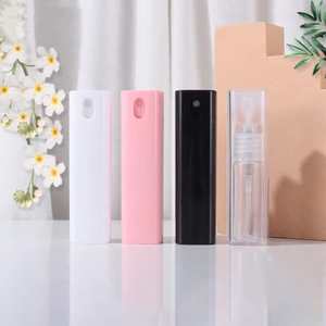 Botella de Spray de Perfume Transparente de Alta Calidad de 10 ml, Cuadrada, de Plástico PET, con Impresión Serigrafiada y Pulverizador de Niebla Fina - Product Image 3