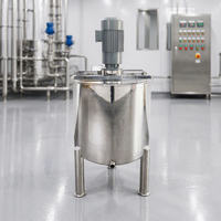 Machine de fabrication de savon liquide avec réservoir de mélange monocouche de 100 L