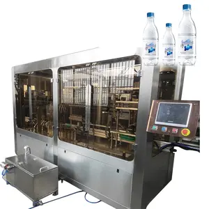 Botella de agua potable completa y automática, máquina de envasado y embotellado, línea de producción de agua mineral