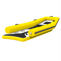Planche de sauvetage gonflable courte en tissu Drop Stitch pour jet ski avec accessoires
