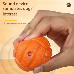 Juguete Masticable para Perros de TPR de Color Sólido, Estilo Deportivo, para Limpieza Dental, de Operación Manual, Venta al Por Mayor - Product Image 4