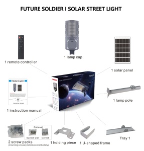 Mới Mô Hình Năng Lượng Mặt Trời Ánh Sáng Tiết Kiệm Năng Lượng Đèn Ngoài Trời Tất Cả Trong Một Tích Hợp Đường Thông Minh Năng Lượng Mặt Trời Ánh Sáng Đường Phố - Product Image 5