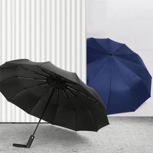 Paraguas OEM de 21 Pulgadas con Diseño Clásico para Todas las Estaciones, Plegable en 3 Secciones, con Logotipo Personalizado, Colorido, con Mango de Goma y Nailon 190T - Product Image 6