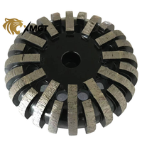 Meules diamantées XMGT 115 mm avec filetage 5/8-11 pour le polissage de la pierre, du béton, de l'aluminium, des murs et des sols - Longue durée de vie