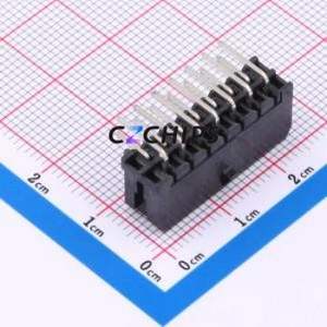 BX-MX3.0-2-7PWZ Wire-to-Board Pin Header Bent Lead Through Hole,P=3mm Connector 2x7P 3mm Right Angle Insert Micro-Fit (MX 3.0) - Product Image 2
