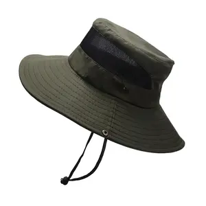 หมวกปีกกว้างแฟชั่นสำหรับผู้ชาย,หมวกปีกกว้างสำหรับใส่เล่นเซิร์ฟสวนหมวกฟางใส่เดินชายหาดหมวกกันแดดสำหรับวันหยุดฤดูร้อน