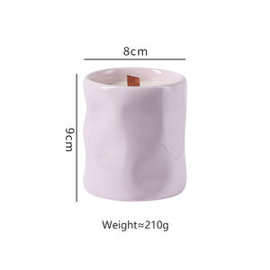 Vela perfumada de lujo al por mayor fragancia personalizada velas perfumadas de cerámica para la decoración del hogar - Product Image 5