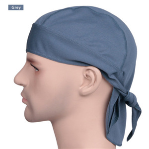 Casquette de sport unie respirante grise pour le cyclisme et la randonnée en extérieur, chapeau unisexe pour adulte avec design à nouer à l'arrière - Product Image 1