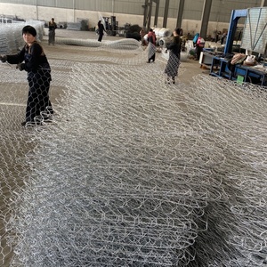 Maille de gabion certifiée CE, <span class=keywords><strong>Philippines</strong></span>, maille hexagonale tissée pour panier de gabion et matelas - Product Image 2