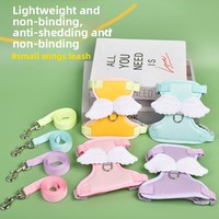 Harnais pour chien en maille respirante vert clair, réglable, avec boucle à dégagement rapide, rembourrage doux, pour chiens de petite et moyenne taille