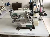 Machine à coudre interlock SUPER SPEED SIRUBA C007 d'occasion, machine à coudre SIRUBA d'occasion avec moteur à entraînement direct