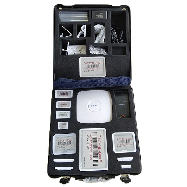 Zkong Supermarket Digital Price Tags Box Kit Professional Esl Display Electronic Price Label Kit 275x195mm 5-Year Battery Life