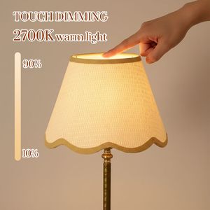 豪华无绳台灯扇贝灯罩天鹅绒杆保暖电池灯充电E14户外咖啡厅婚礼装饰 - Product Image 4