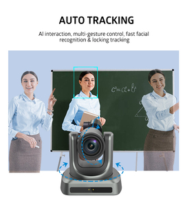 4K AI PTZ Camera Voice Tracking 12x/20x Optical 4-<b>Mic</b> for Large Conference Rooms Lecture Halls Houses of Worship MC500V PTZ - Product Image 5
