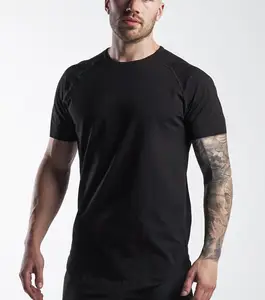 Custom Men's Sports T-Shirt Blank High Quality Light Weight Men Quick Dry Breathable Fabric Custom Sports Muscle T- Shirt