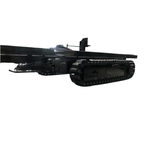 Sasis Crawler Hidrolik dengan <span class=keywords><strong>Undercarriage</strong></span> Baja Bertulang untuk Pengangkutan Khusus 1-8 Ton - Product Image 2