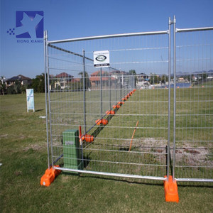 Clôture de chantier temporaire en acier au carbone australien, facilement assemblable, 6 <span class=keywords><strong>pieds</strong></span>, panneaux de clôture temporaire à faible coût pour l'Australie - Product Image 2
