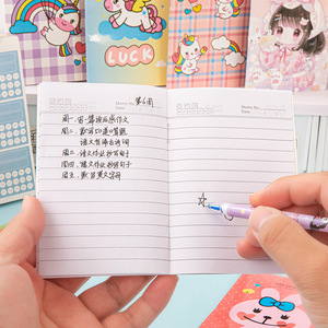 Cartoon Notebook Korean Style Softcover 64K 60 Sheets Gift For Kids - Product Image 3