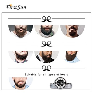 Precio de fábrica 100% bálsamo de barba orgánico natural acondicionador de barba sin enjuague set de barba de cera - Product Image 5