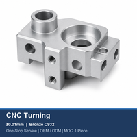 Support d'analogue d'implant dentaire en bronze C932, usiné CNC à tolérance stricte, service d'usinage CNC OEM