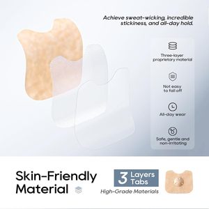 Paquete de recarga de tira <span class=keywords><strong>nasal</strong></span> magnética de respiración de 30 días Tiras nasales magnéticas adhesivas fuertes resistentes al sudor - Product Image 6