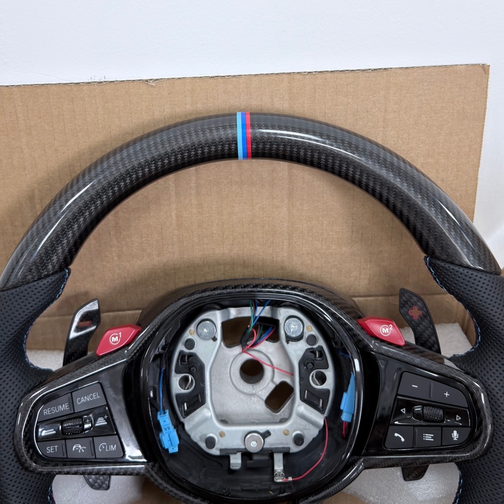 Custom Carbone Volant Lenkrad Steering Wheel (BMW Fitment), photo 5